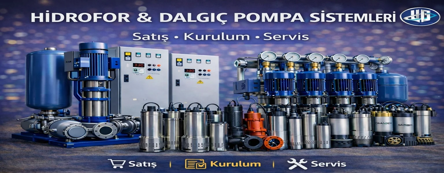 Elazığ dalgıç pompa ve hidrofor sistemleri