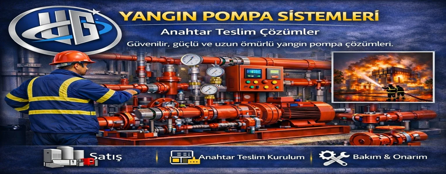 Elazığ yangın pompa sistemleri